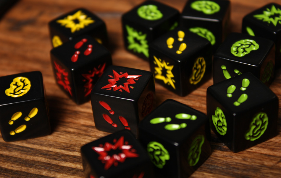 Dados de Zombie Dice