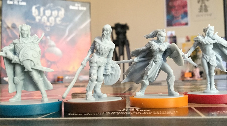 Blood Rage, componentes