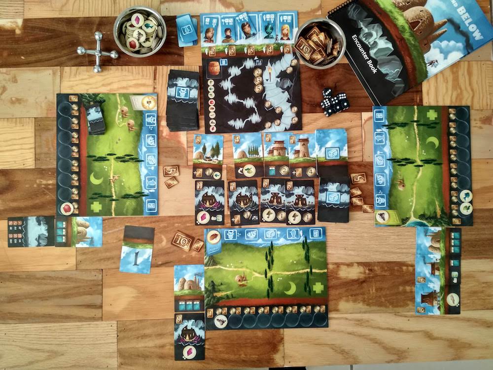 Above and Below - Game area