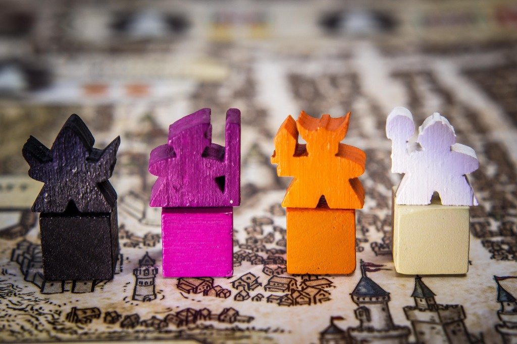 Meeples de Lords of Waterdeep