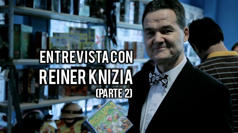 Entrevista Reiner Knizia, segunda parte