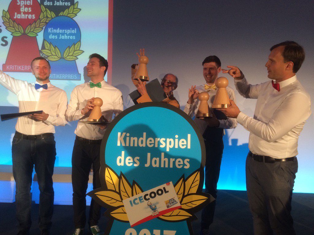Icecool, Kinderspiel des Jahres 2017