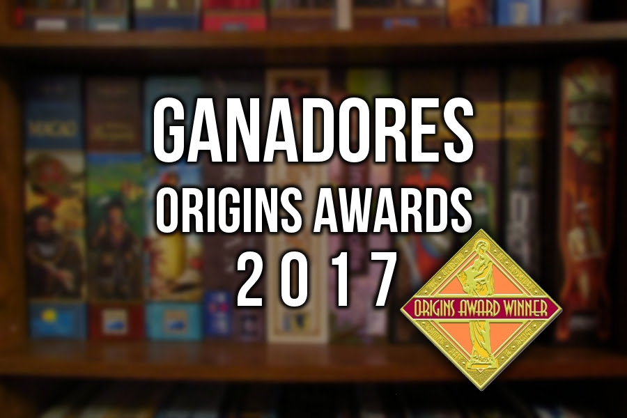 Ganadores Origins Awards 2017